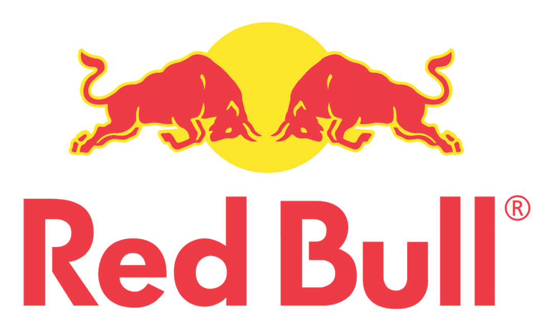Red Bull logo, energy drink brand, beverage, sponsorship, sports nutrition, performance energy.