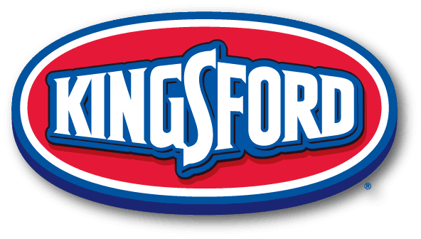 High-quality Kingsford charcoal logo for Emery Jensen Distributing.